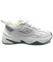 Nike air monarch clearance iv white black red